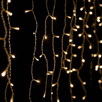 DekorTrend LED svetleća ledenica Crystaline 2x0,9m 138 kom toplo bela KAT 211-1